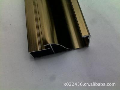 鋁合金晶剛門(mén)金香檳大邊 現(xiàn)代幕墻材料的優(yōu)選